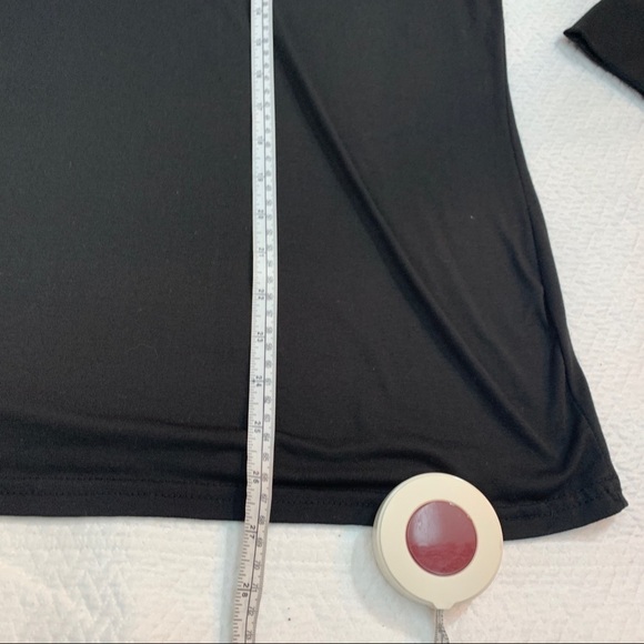 PATPAT🖤BLACK T-Shirt Caribou Graphic Long Sleeves size XL - Picture 8 of 8